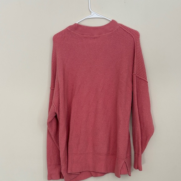 Aerie Women’s Crewneck Sweater in Soft Pink - Picture 3 of 3